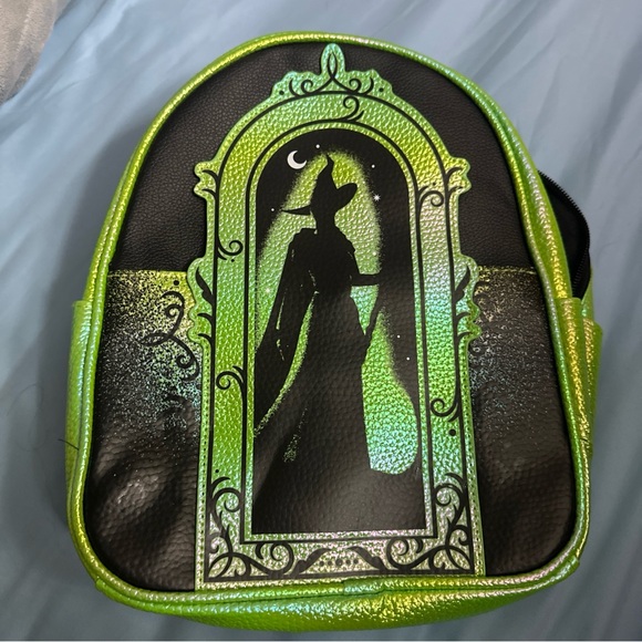 Handbags - No One Mourns The Wicked Women's 10.5" Mini Backpack Purse Elphaba New